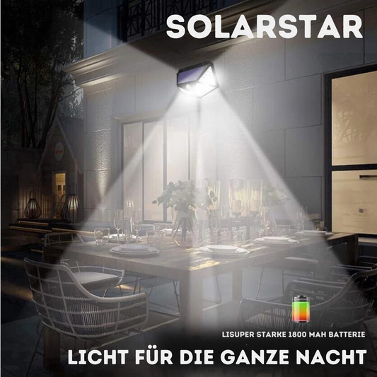 SOLARSTAR - die solarbetriebene Gartenlampe